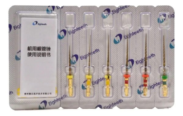 Limas Rotatorias Endodoncia Eighteeth E-flex Gold